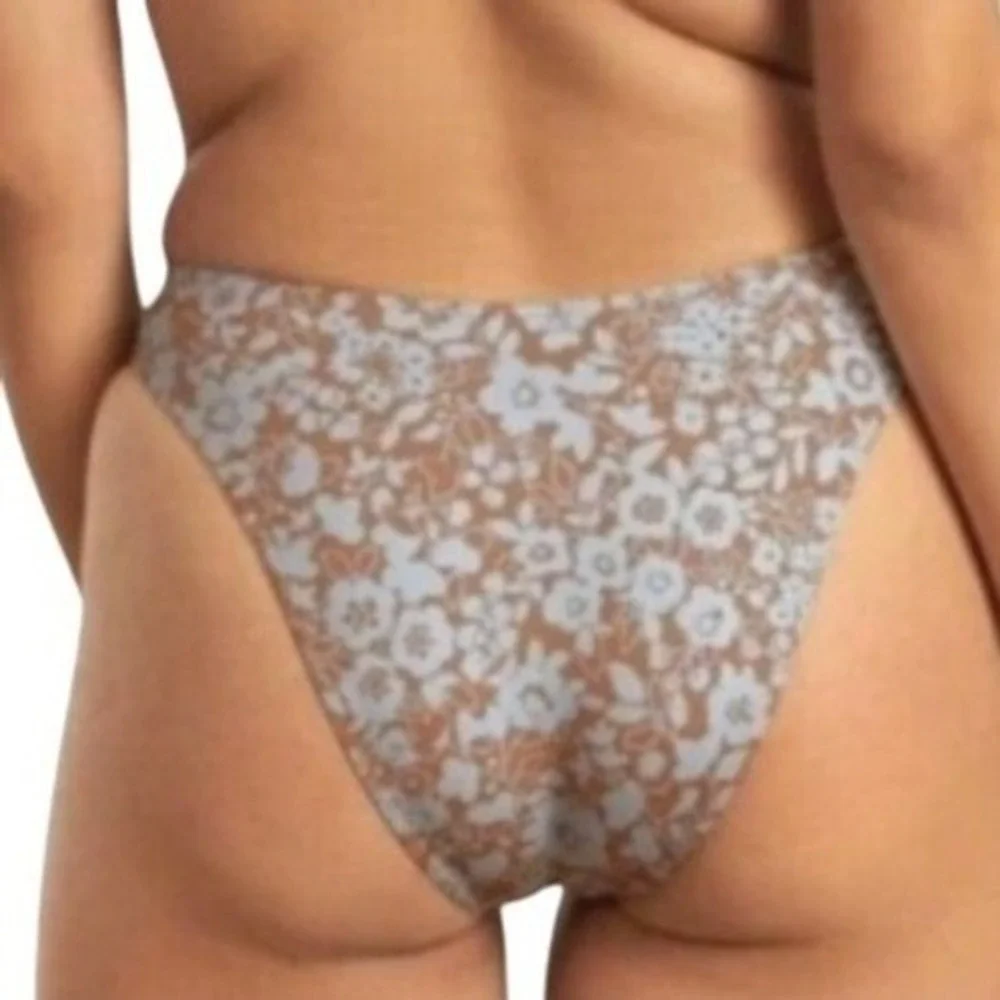NWT Everlane High-Rise Hipster‎ Bikini Bottom Floral XL BOTTOMS ONLY
